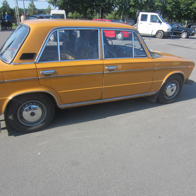 Authentic soviet car