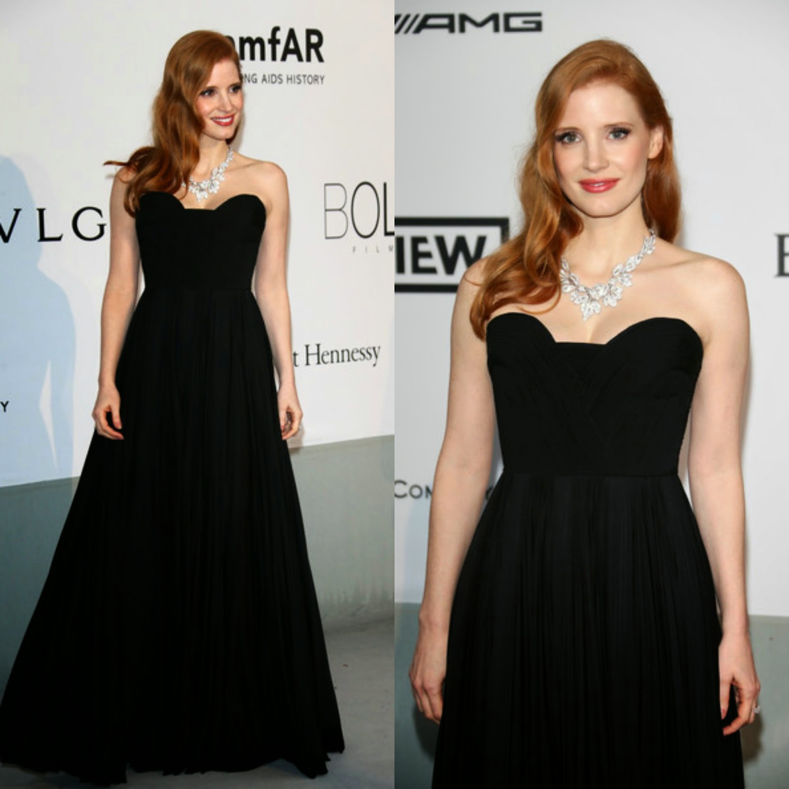 Jessica Chastain's Spanx Match Her Givenchy Gown