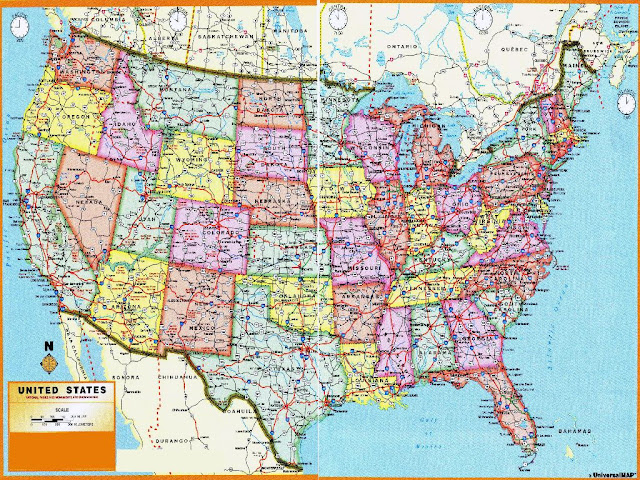 United States Map High Resolution