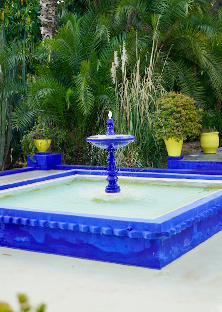 YVES SAINT LAURENT JARDIN MAJORELLE, MARRAKECH MOROCCO