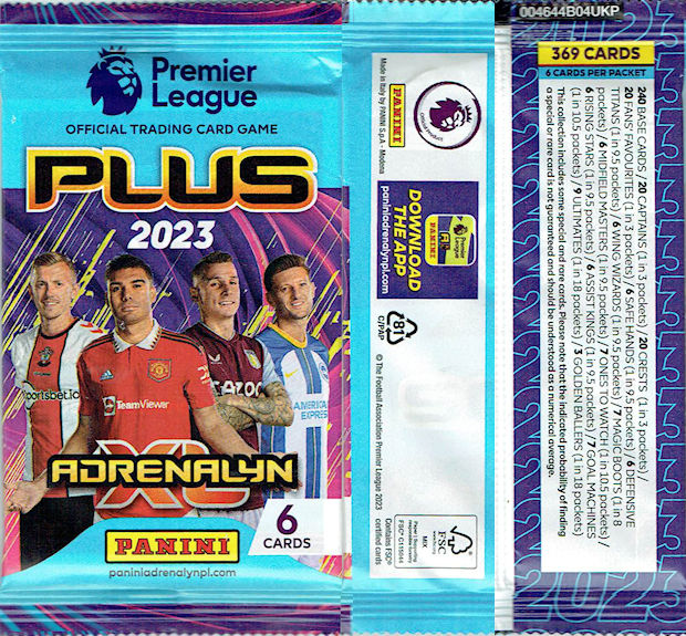 Football Cartophilic Info Exchange: Panini - Adrenalyn XL Premier League  2024 (06) - Pocket Tin - Blue