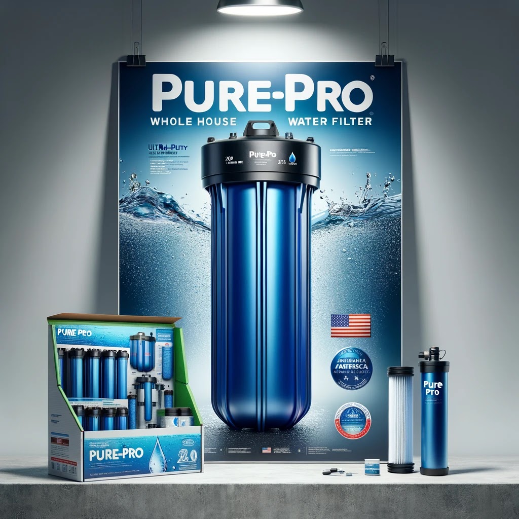  Introducing PURE-PRO's Advanced Whole House Water Filtration - Purity in Every Drop