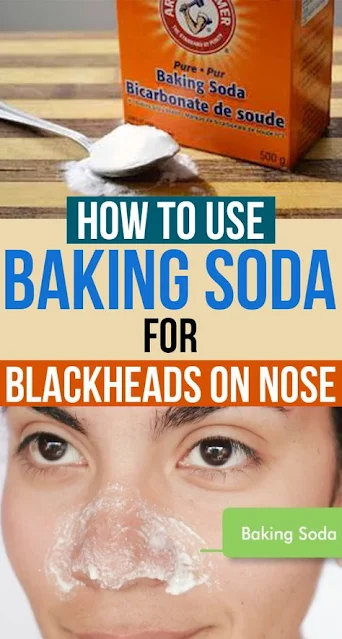 Massage Baking Soda Onto Your Nose 2x A Week – Watch What Happens To Your Pores