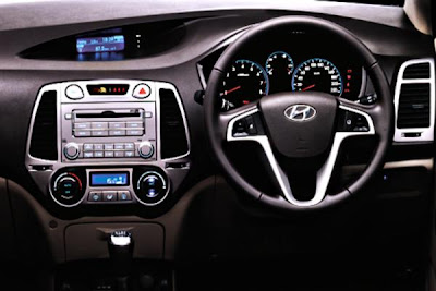 2012 Hyundai i20 Interior Design.