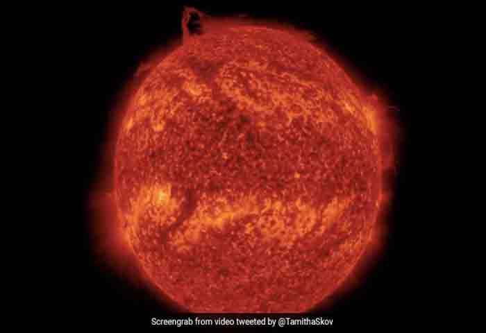 News,National,India,Technology,NASA, Astronomy, Top-Headlines,Latest-News,Social-Media,Video, Scientist, Sun, Huge Piece Of Sun Breaks Off, Scientists Stunned