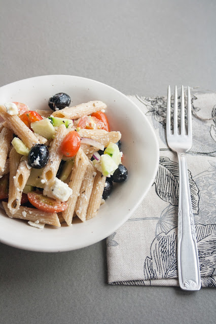 Pasta fredda alla greca