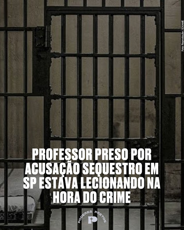 Professor preso por acusação de sequestro em SP estava lecionando na hora do crime