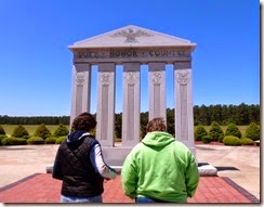 Tricia and Gin at the GA Veterans Monument