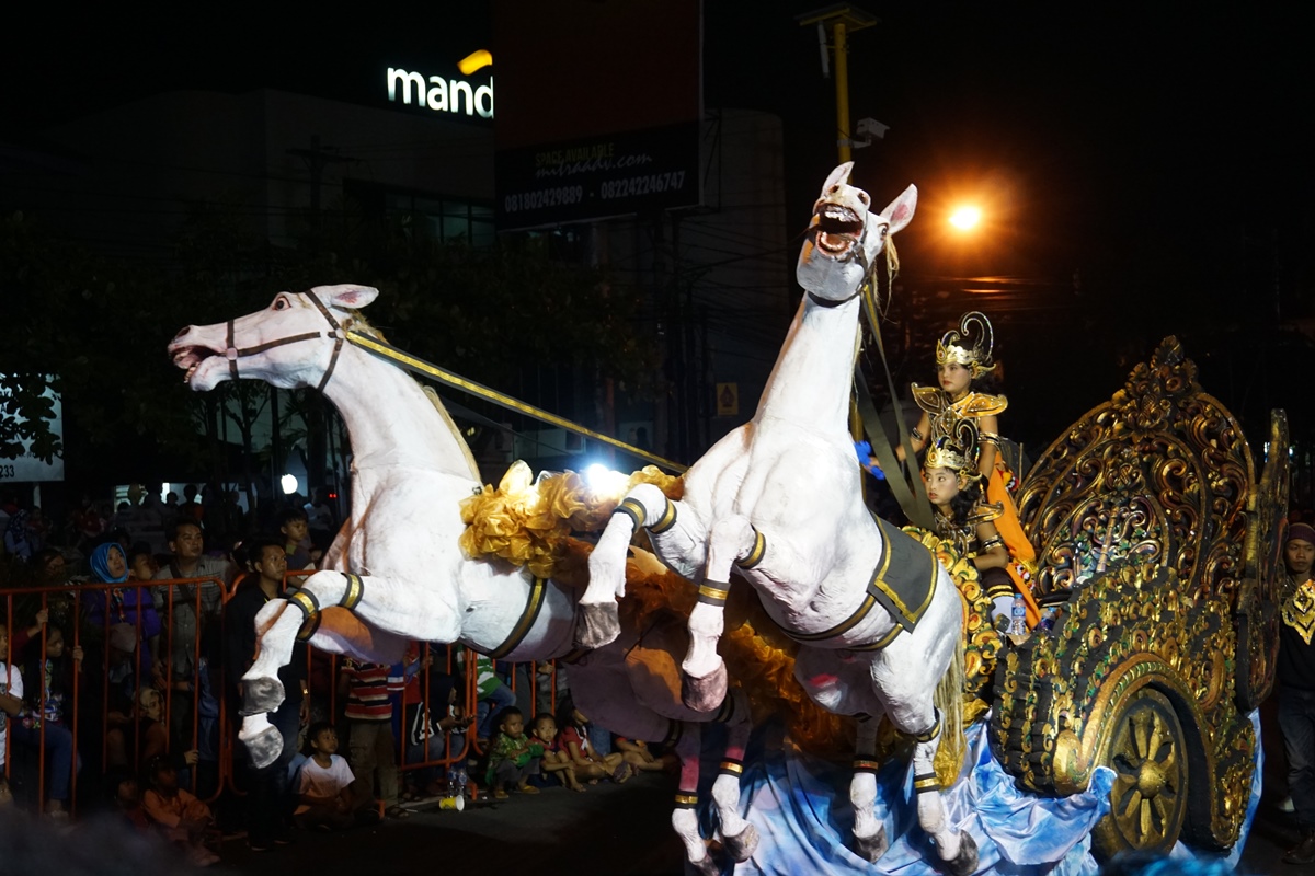 Ulang Tahun di Wayang Night Carnival Yogyakarta 2017 