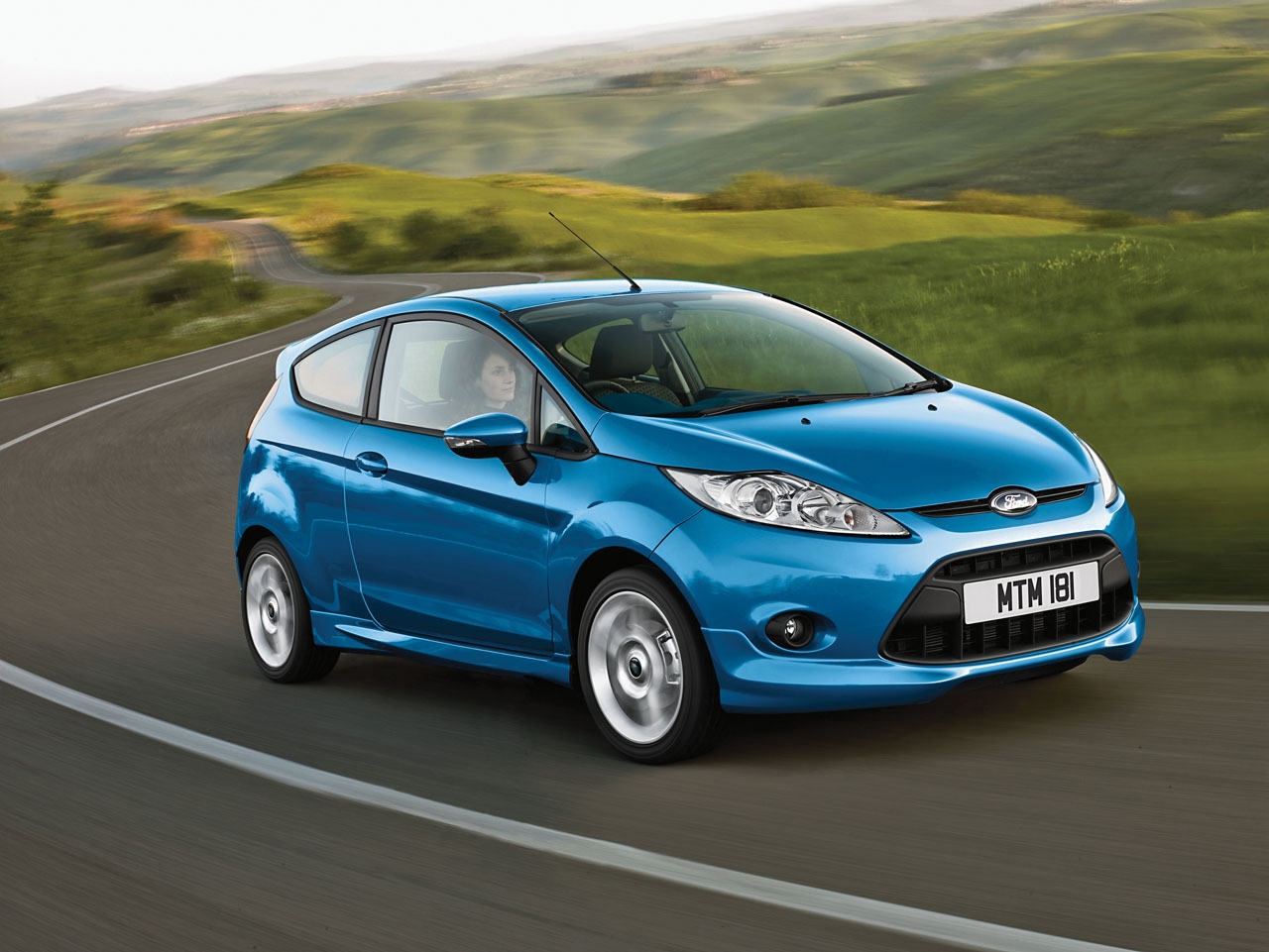 2011 Ford Fiesta Blue