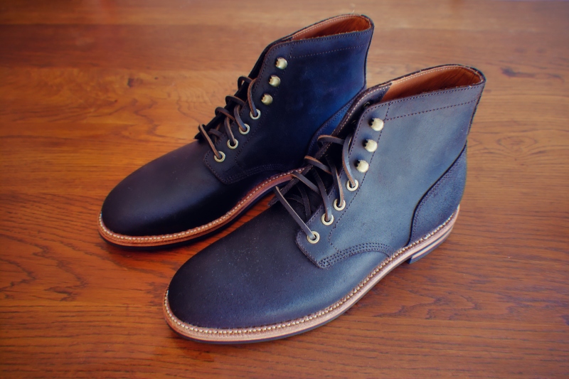 Amazing leather mens boots