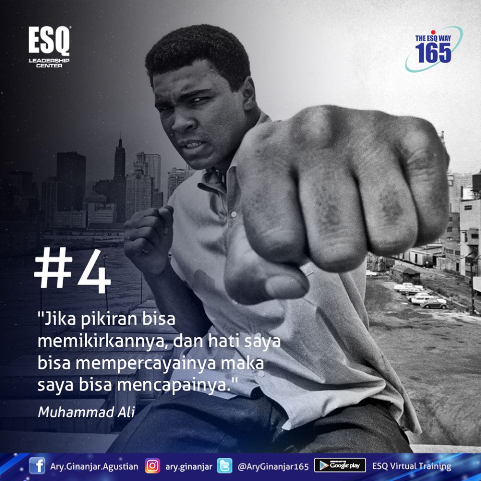 7 KATA KATA MUTIARA DARI MUHAMMAD ALI YANG BELUM ANDA KETAHUI