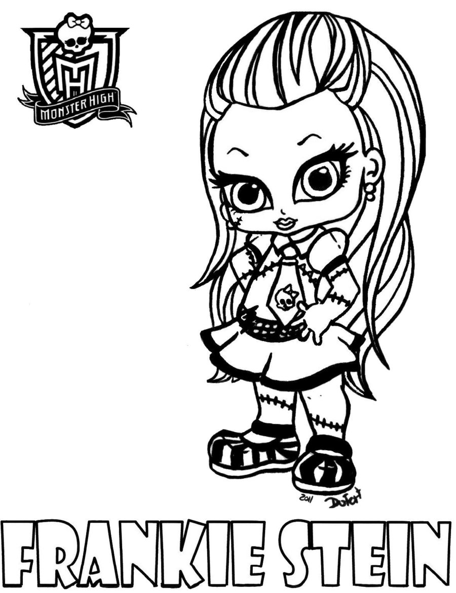 coloriage monster high