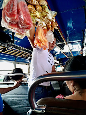 chicken bus in Guatemala