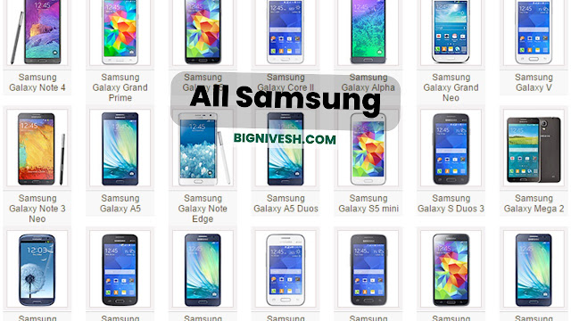 Samsung Mobile Phones Price List in India