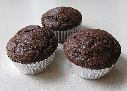 chocolate muffins air