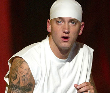 eminem fat pics. Eminem