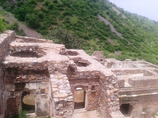 Roof of Bhangarh Fort