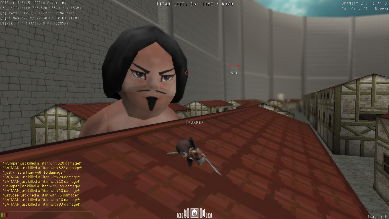 Sassy Echidna Software: Recommendation: Attack on Titan Tribute Game