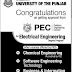 PICS University of The Punjab Admission BS Electrical Engineering  EE Online 2016 