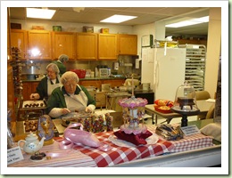 Ladies hard at work