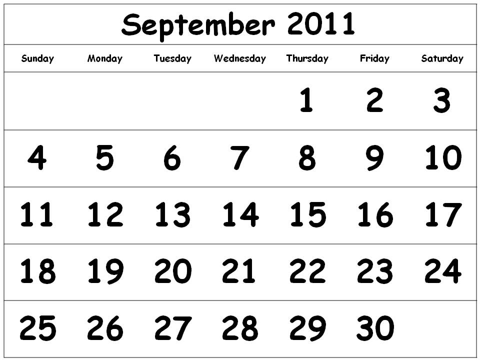 september 2011 calendar canada. september 2011 calendar.