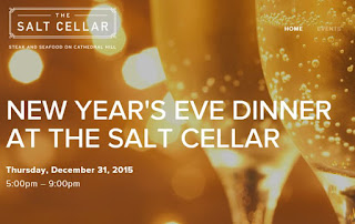 The Salt Cellar New Years Eve December 31 from 5 to 9pm art