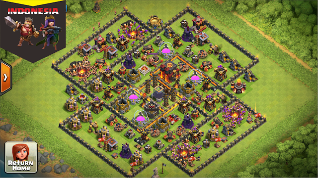 13 Base COC TH 10 Terkuat