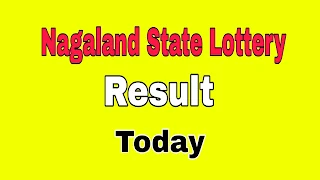 Nagaland State Lottery Result Today 14/06/2021