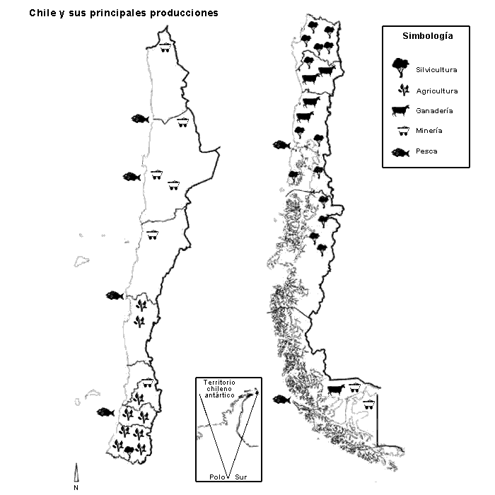 imagenesparawhatsapp: imágenes de mapa de Chile y sus ...