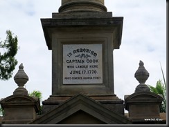 180502 059 Cooktown Capt Cook Memorial