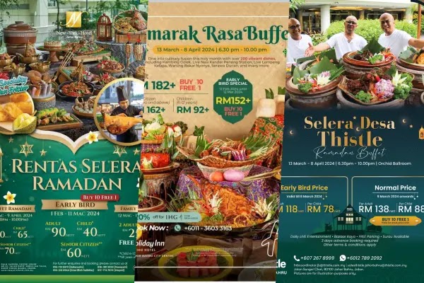 Poster Buffet Ramadhan 2024 di Johor