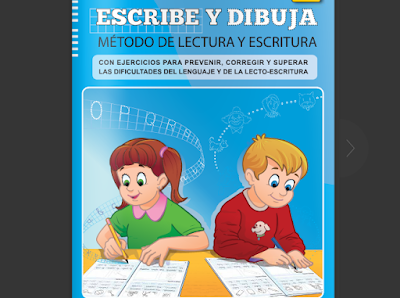 Escribe y Dibuja - Método de lectura y Escritura + Cuadernillo de Plantillas y Modelos