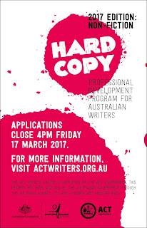 the logo and text for the 2017 HARDCOPY program