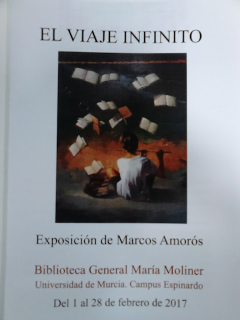 Exposición de pintura: "El viaje infinito" de Marcos Amorós, en la BUM.
