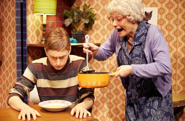 Granny and Ben with Cabbage Soup