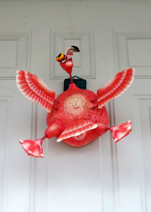 flamingo splat