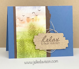 5 Stampin' Up! On the Horizon Suite Projects + Sunday Stamping Video ~ www.juliedavison.com #stampinup