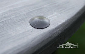 Weathered Gray Table Redo, Fusion Paint, Bliss-Ranch.com