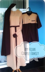 Gamis Syar'i Couple Suami Istri