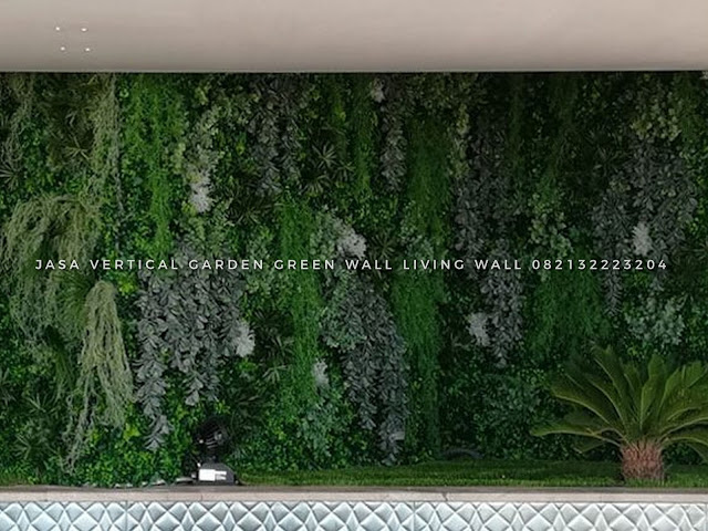 ARTIFICIAL PLANT/ARTIFICIAL FLOWER/VERTICAL GARDEN SINTETIS JASA PEMBUATAN VERTICAL GARDEN SINTETIS Membuat taman vertical garden sintetis adalah solusi terbaik untuk penghijauan vertical garden sintetis dengan menggunakan tanaman palsu atau taman tegak plastik, Taman vertical merupakan salah satu solusi dan alternative bagi siapapun yang ingin halaman rumahnya mempunyai taman Vertical Garden artificial sintetis adalah taman yang dibentuk dan dibuat dengan posisi tegak dan akan terlihat sangat indah