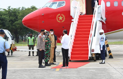 Presiden RI Ir Joko Widodo Tinggalkan Aceh