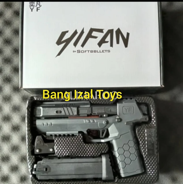 Handgun Mainan Yifan Soft Bullet (Model Nerf)