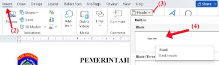 Cara Membuat Kop Surat di MS Word 2021