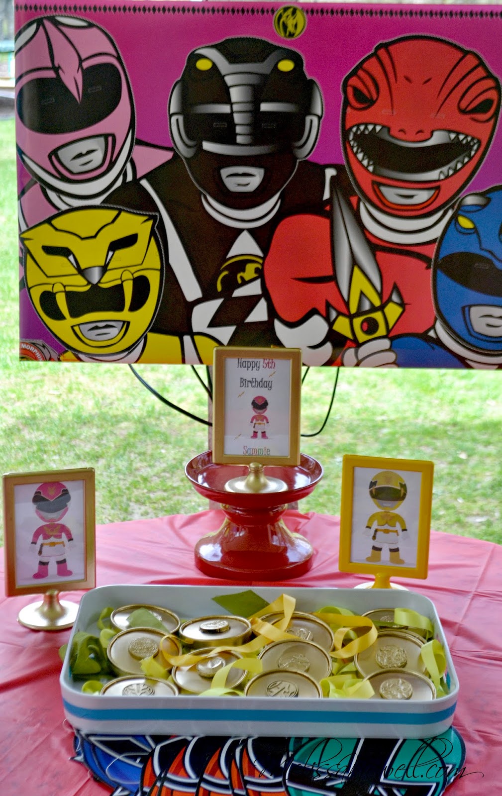 Download Pamela Smerker Designs: A Girlie Power Ranger 5th Birthday ...