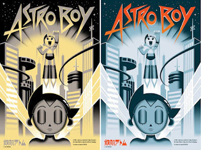 Astro Boy Screen Print by Eric Tan x Bottleneck Gallery x Justin Ishmael
