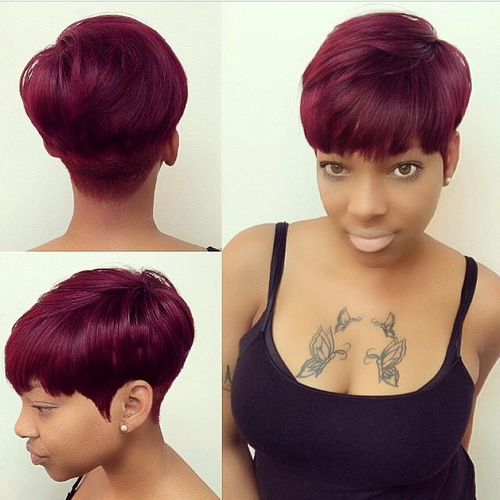 cute short hairstyles african american