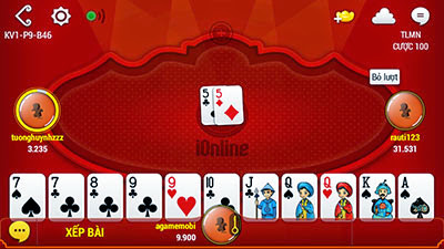 Tải Game đánh bài iOnline 308 tặng ngay 10.000 Gold