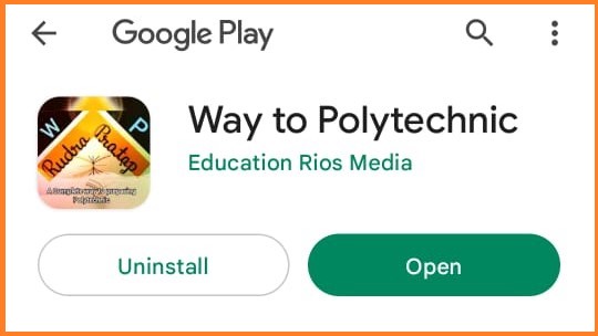 Download Way to Polytechnic App