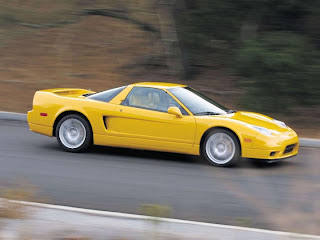 Acura NSX sports drive test